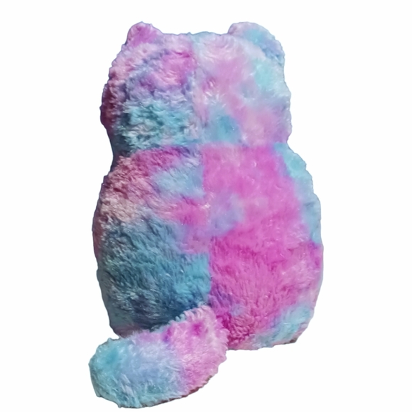 Kellytoy Multi Color Soft Cat Plush - Picture 3 of 6